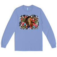 Colony Blue indian hat christmas Long Sleeve Tee - AdoDesignShop