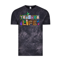 Cloud Black teacher life Vintage Tee - AdoDesignShop