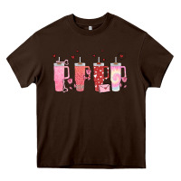 Chocolate Brown obsessive cup disorder valentines day Heavy Core Tee - MaliasSmallBusiness