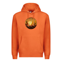 Carrot Desert Cactus Sunset Volleyball Premium Hoodie - Bettercallsaul