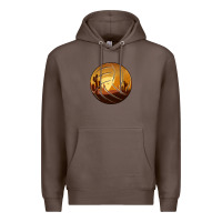 Coffee Desert Cactus Sunset Volleyball Premium Hoodie - Bettercallsaul