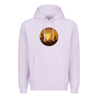Lilac Desert Cactus Sunset Volleyball Premium Hoodie - Bettercallsaul