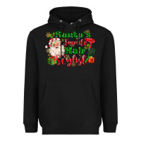 Black santas favorite hair stylist Heavyweight Hoodie - MaliasSmallBusiness