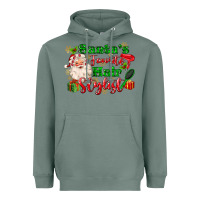 Sage santas favorite hair stylist Heavyweight Hoodie - MaliasSmallBusiness