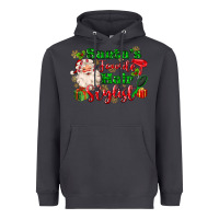 Smoke santas favorite hair stylist Heavyweight Hoodie - MaliasSmallBusiness