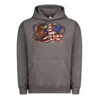 Pigment Tornado Love America Eagle 4th of july Urban Hoodie - HowdyJamesFarm