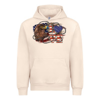 Sandshell Love America Eagle 4th of july Urban Hoodie - HowdyJamesFarm