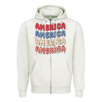 America Zipper Hoodie | Teevron