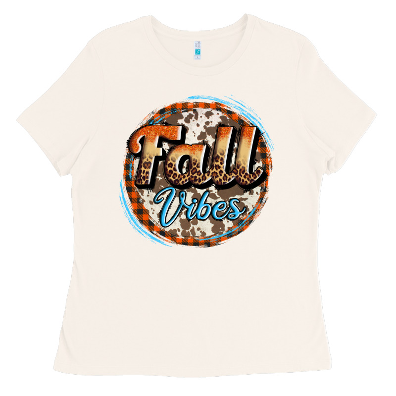 Fall Vibes Ladies Tee by AdoDesignShop | Teevron