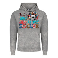 Cloud Rock just a girl who loves soccer Vintage Hoodie - HRA Design Shop