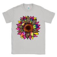 Moon Dust tie dye leopard sunflower Classic Tee - Artiststas