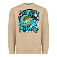 Mushroom i d rather be fishing Heavyweight Sweatshirt - AdoDesignShop