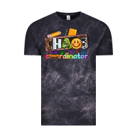 Cloud Black teacher chaos coordinator Vintage Tee - AdoDesignShop