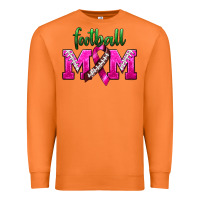 Carrot Football Mom Breast Cancer Premium Sweatshirt - BundleAndBundleShop