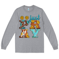 Heather Grey just pray western sunflowers Long Sleeve Tee - AdoDesignShop