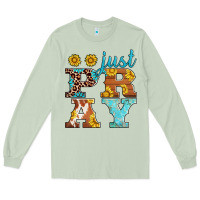 Matcha just pray western sunflowers Long Sleeve Tee - AdoDesignShop