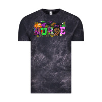 Cloud Black halloween nurse Vintage Tee - AdoDesignShop