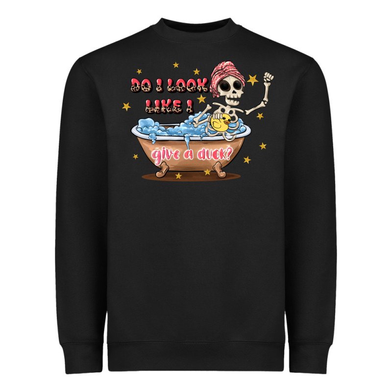 Do I Look Like I Give A Duck Heavyweight Sweatshirt by JahusDesignShop | Teevron