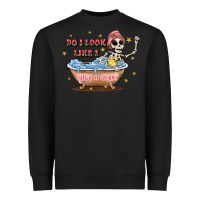Black do i look like i give a duck Heavyweight Sweatshirt - JahusDesignShop