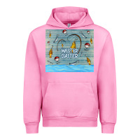 Fuchsia Pink master baiter Urban Hoodie - TumblerDesignByShophia