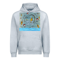 Heather Grey master baiter Urban Hoodie - TumblerDesignByShophia