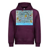 Mauve Wine master baiter Urban Hoodie - TumblerDesignByShophia