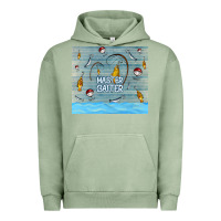 Pigment Oil Green master baiter Urban Hoodie - TumblerDesignByShophia