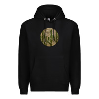 Black Old Cactus Vintage Volleyball Premium Hoodie - Bettercallsaul