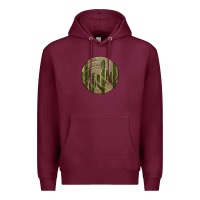 Burgundy Old Cactus Vintage Volleyball Premium Hoodie - Bettercallsaul