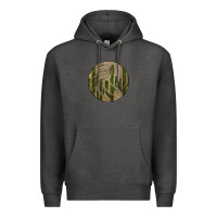 Charcoal Heather Old Cactus Vintage Volleyball Premium Hoodie - Bettercallsaul