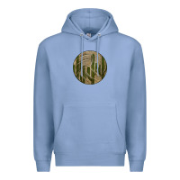 Colony Blue Old Cactus Vintage Volleyball Premium Hoodie - Bettercallsaul