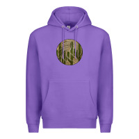 Purple Old Cactus Vintage Volleyball Premium Hoodie - Bettercallsaul