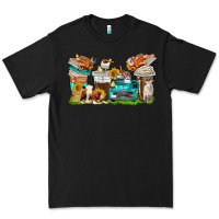 Black farm truck coffee cups Premium Tee - texasbilliewilder