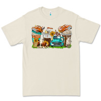 Bone farm truck coffee cups Premium Tee - texasbilliewilder
