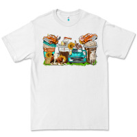 White farm truck coffee cups Premium Tee - texasbilliewilder