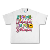 Staying Delulu Is The Solulu Urban Heavy Tee | Teevron