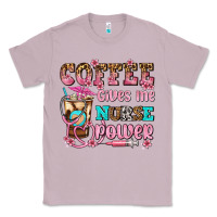 Lilac coffee gives me nurse power Classic Tee - AdoDesignShop