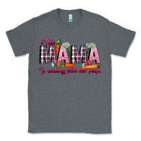 Charcoal Heather This Mama Is Chilling With Her Peeps Classic Tee - CowhideDigitalArt