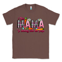 Chestnut This Mama Is Chilling With Her Peeps Classic Tee - CowhideDigitalArt