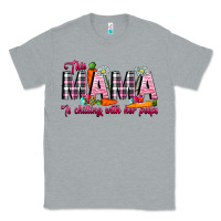 Heather Grey This Mama Is Chilling With Her Peeps Classic Tee - CowhideDigitalArt