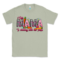 Matcha This Mama Is Chilling With Her Peeps Classic Tee - CowhideDigitalArt