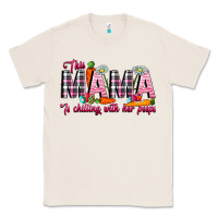 Natural This Mama Is Chilling With Her Peeps Classic Tee - CowhideDigitalArt