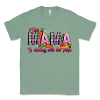 Sage This Mama Is Chilling With Her Peeps Classic Tee - CowhideDigitalArt