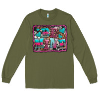 Army Green be mine western valentine's day Long Sleeve Tee - AdoDesignShop