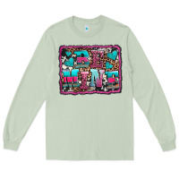 Matcha be mine western valentine's day Long Sleeve Tee - AdoDesignShop