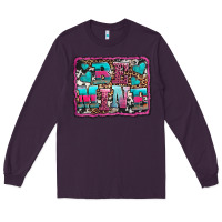 Plum be mine western valentine's day Long Sleeve Tee - AdoDesignShop