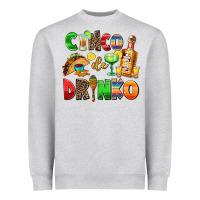 Heather Grey cinco de mayo Heavyweight Sweatshirt - AdoDesignShop