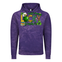 Cloud Purple St. Patrick's Day one lucky teacher Vintage Hoodie - Neo Western