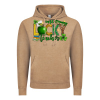 Vintage Coffee St. Patrick's Day one lucky teacher Vintage Hoodie - Neo Western