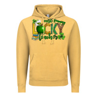 Vintage Mustard St. Patrick's Day one lucky teacher Vintage Hoodie - Neo Western